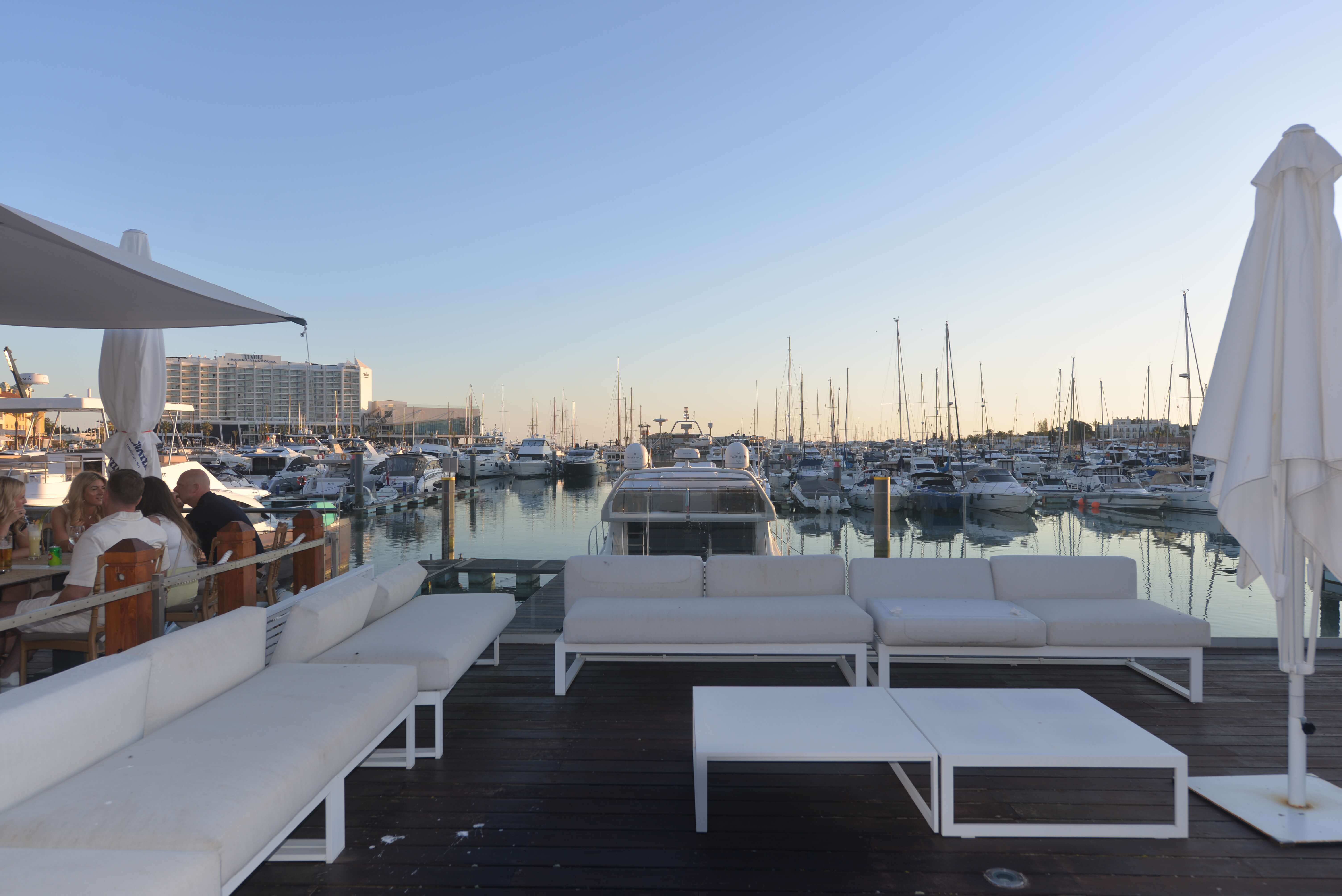 Vilamoura Marina Restaurants In The Evening 17