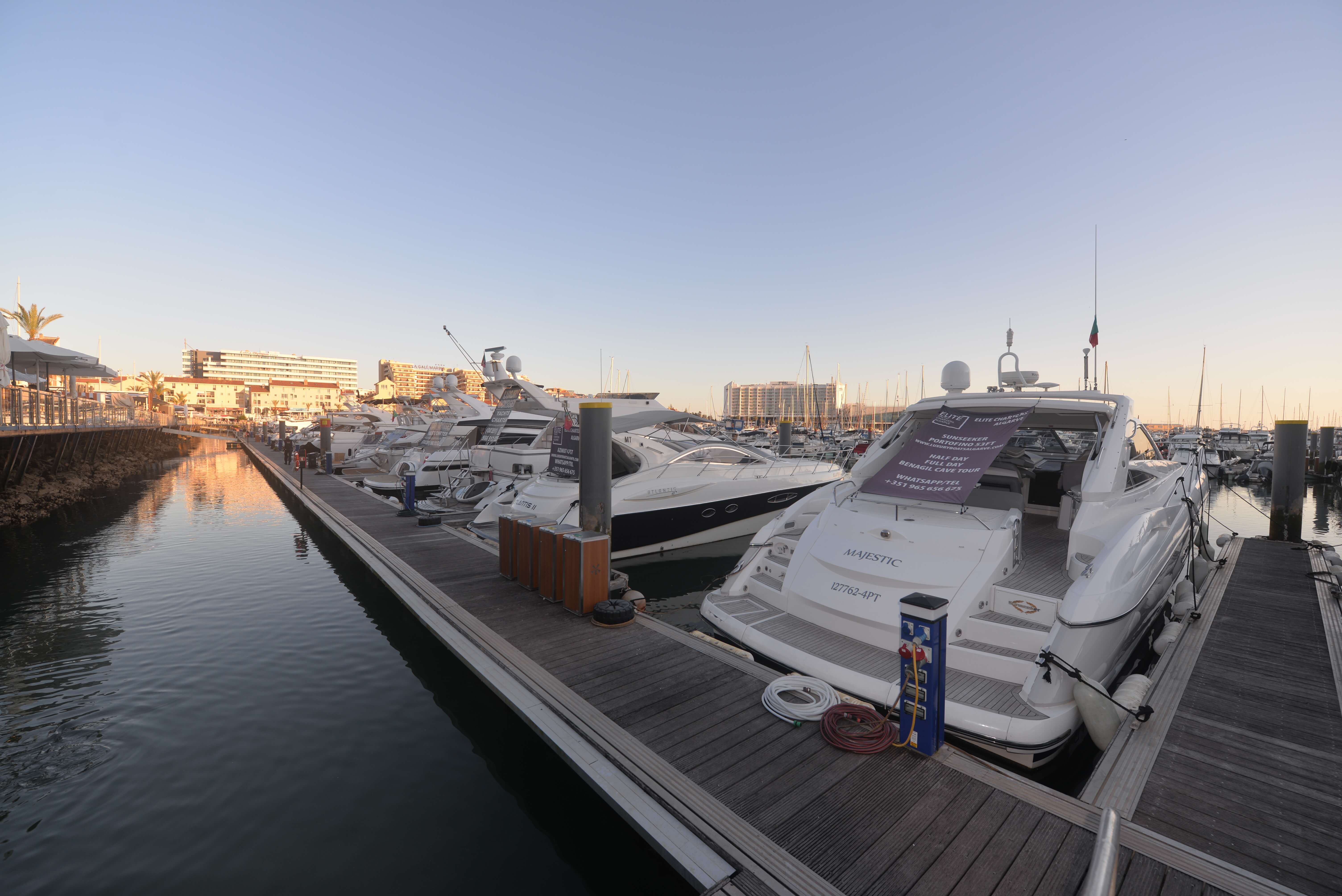 Vilamoura Marina In The Evening 58