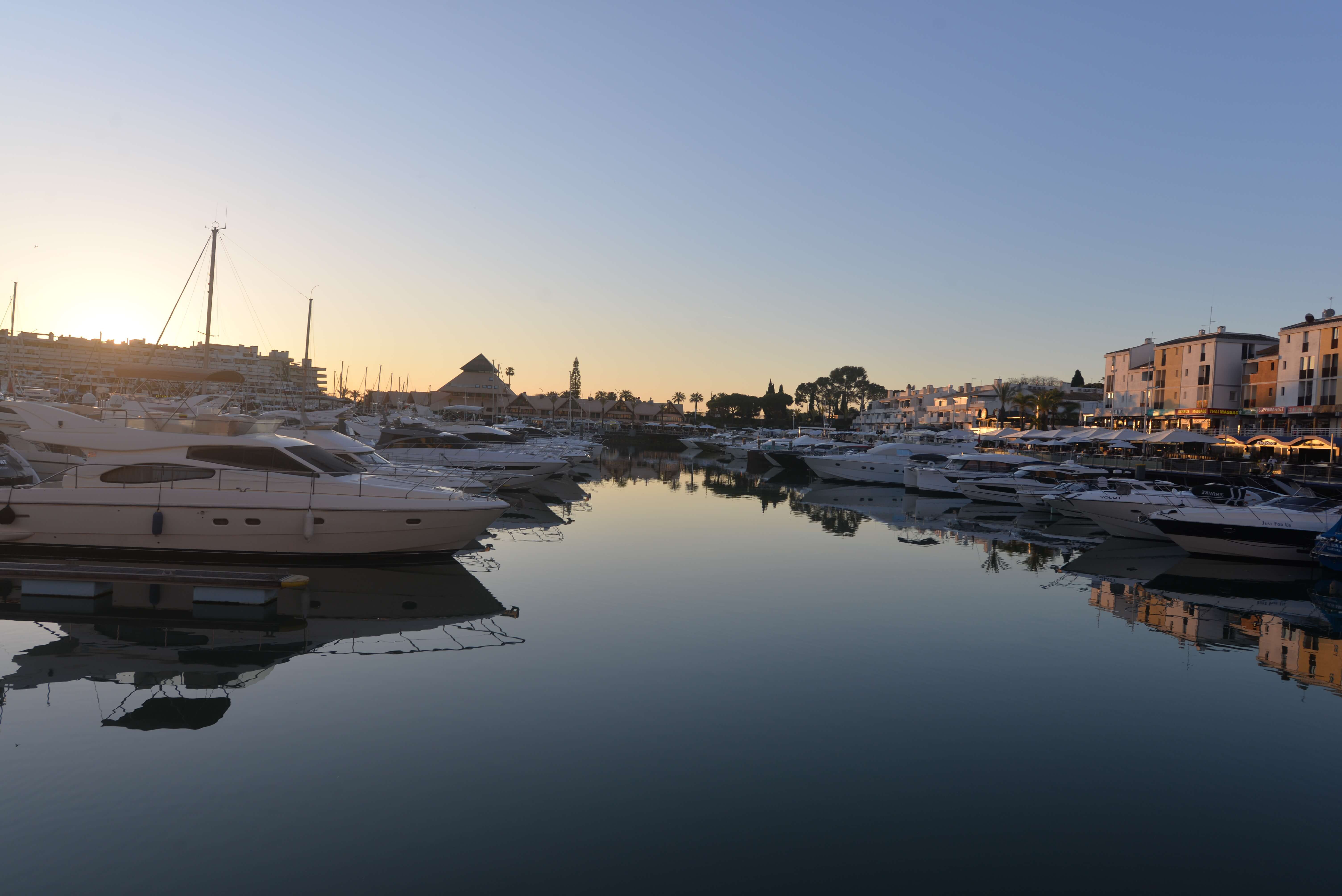 Vilamoura Marina In The Evening 52