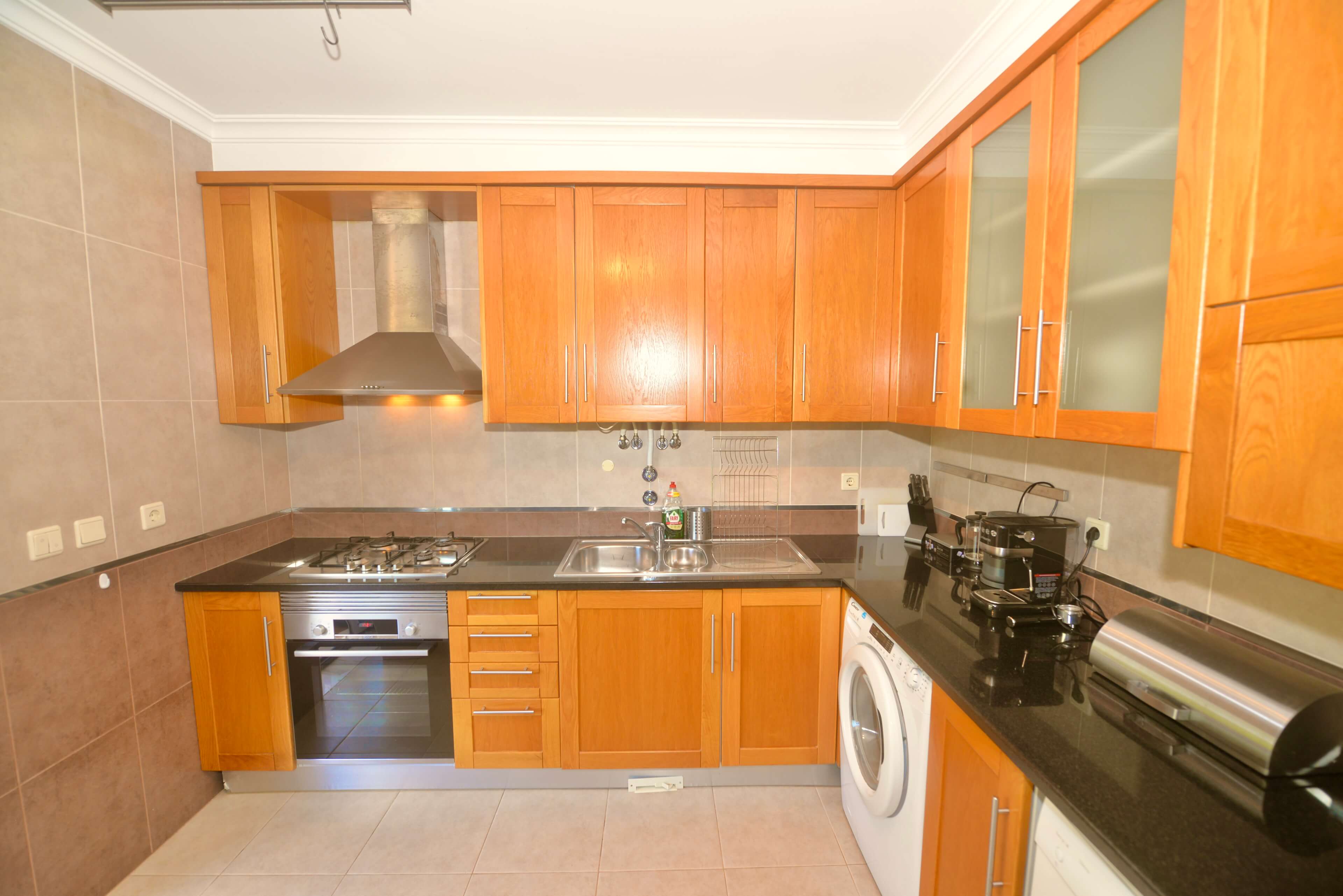 Large Kitchen In Clementine Apartment Holiday Rental In Nazare Silver Coast Portugal