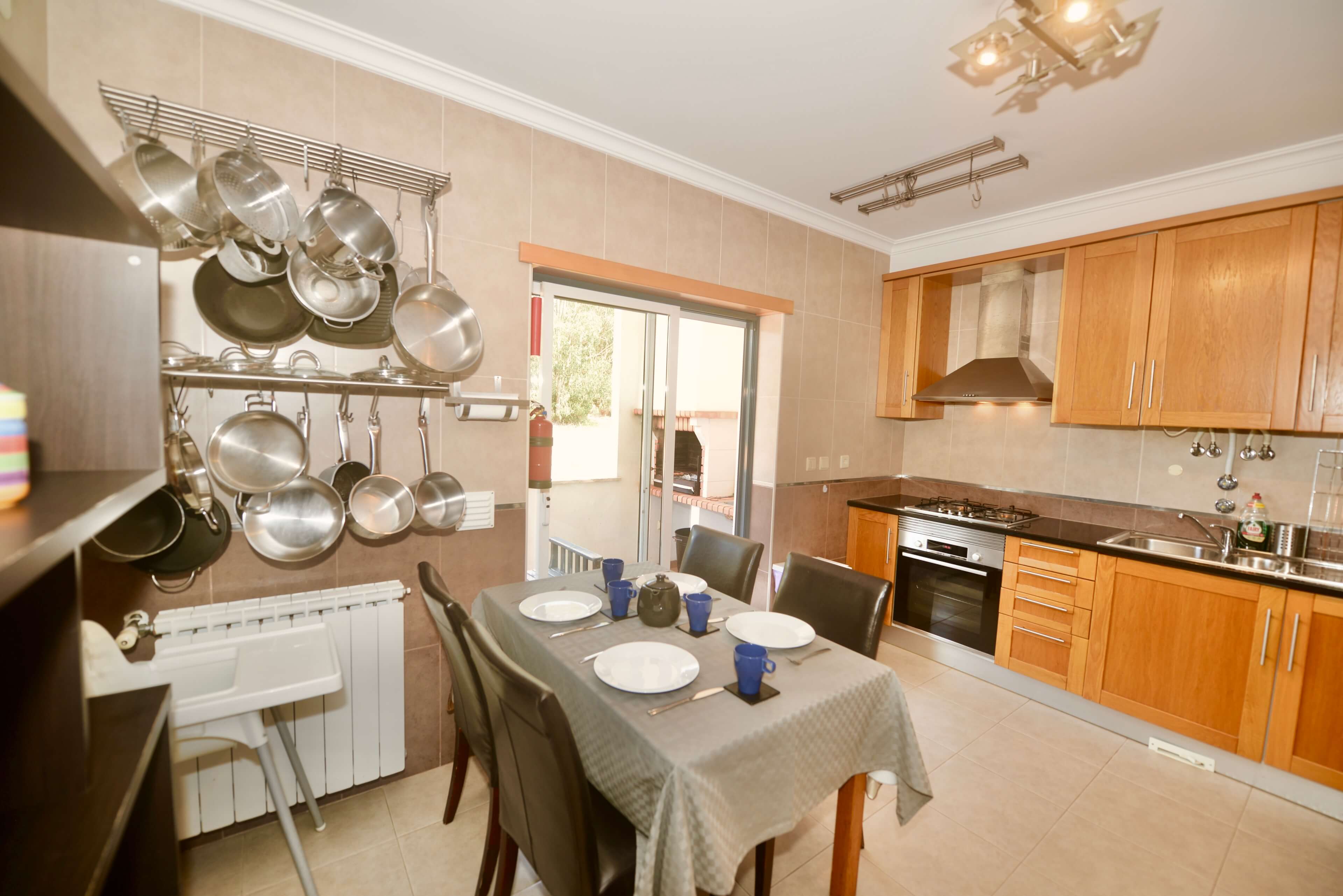 Full Kitchen In Clementine Apartment Holiday Rental In Nazare Silver Coast Portugal