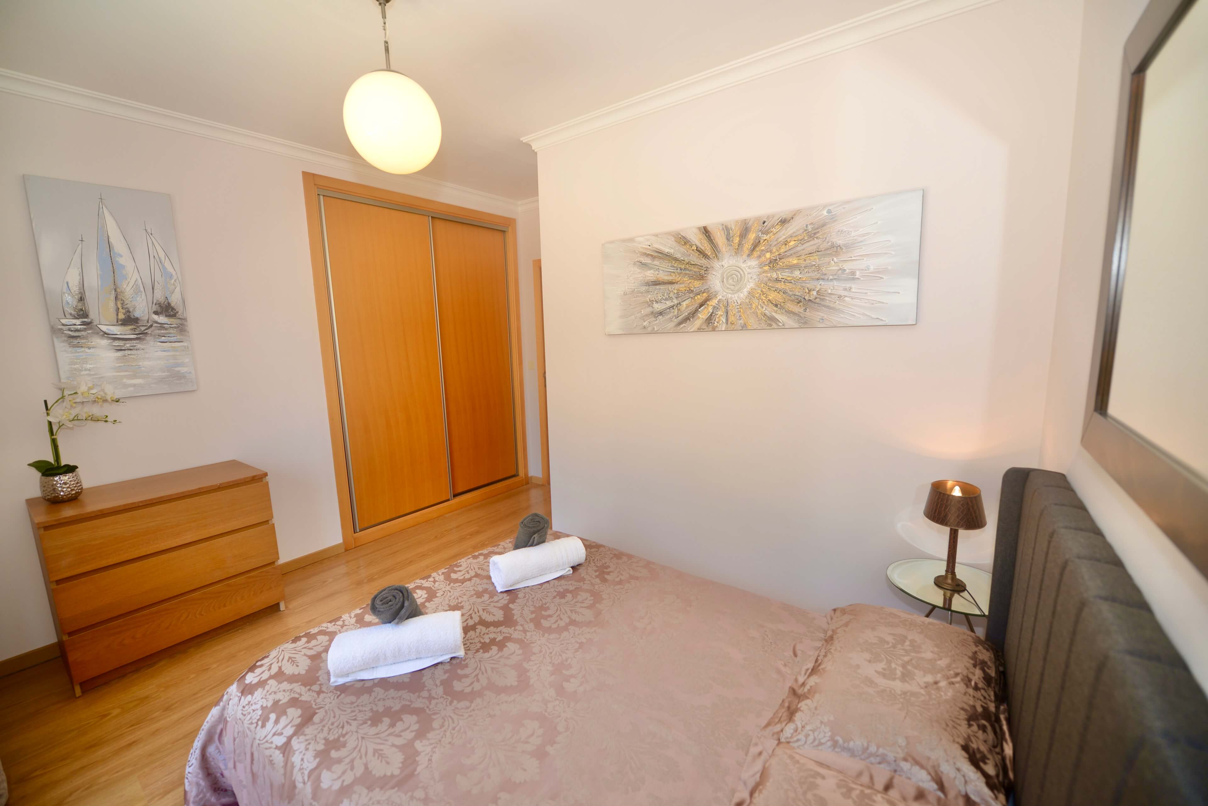 Double Bedroom 3 In Clementine Apartment Holiday Rental In Nazare Silver Coast Portugal