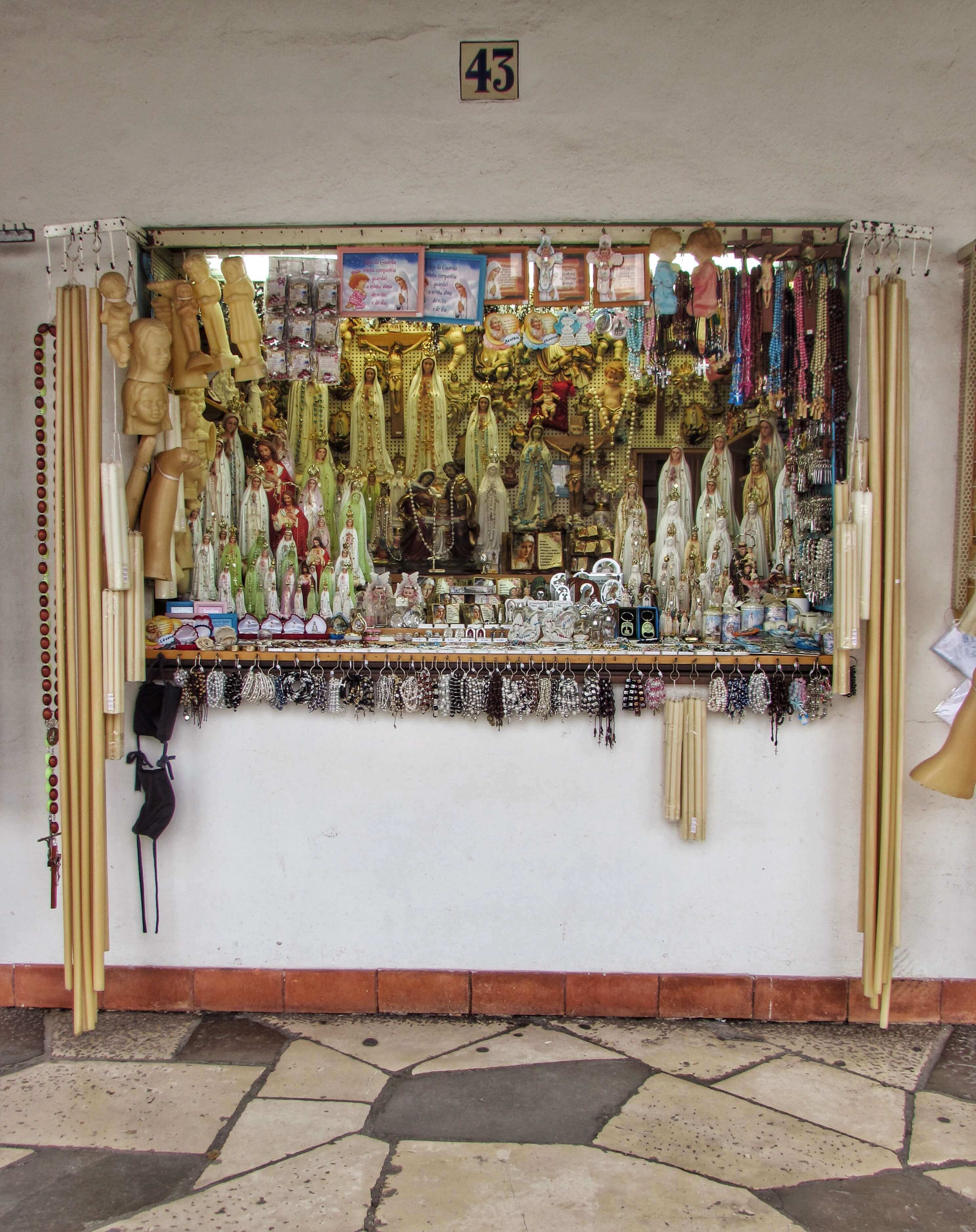 An Abundance Of Religious Items For Sale In Fatima