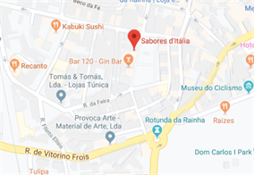 Sabores Ditalia Map 1